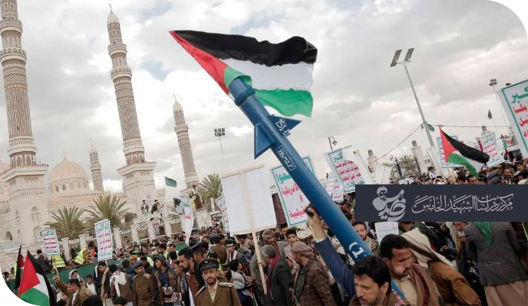 العدوانُ الإسرائيليُّ والأمريكيُّ لن يمرَّ دونَ ردٍّ... واليمنُ ثابتٌ في نُصرتهِ لغزَّةَ حتَّى النصرِ أو الشهادةِ!