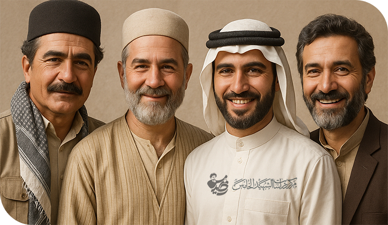 التنوُّع والهويَّة الجامعة: أعمدة الأمَّة الأربعة؛ العرب والفرس والترك والكرد