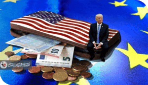 *ترامب يدمر الاقتصاد الأوروبي بخدعة الجمارك الأمريكية*