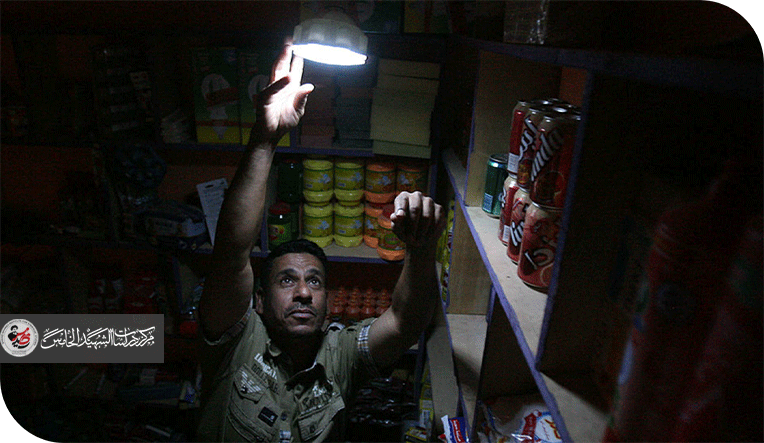 انقطاع الكهرباء في العراق