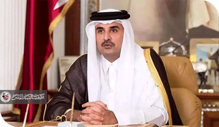 رسالة من ناجي علي أمهز إلى صاحب السمو أمير دولة قطر