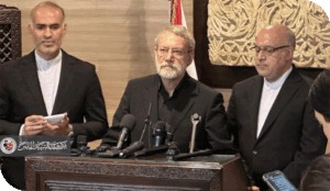 لاريجاني في العراق ولبنان مياه كثيرة جرت في أنهار البلدين