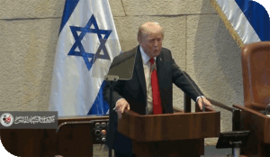 ترامب في الكنيست: جنون العظمة ونرجسية الحرب في خدمة الإبادة التوراتية