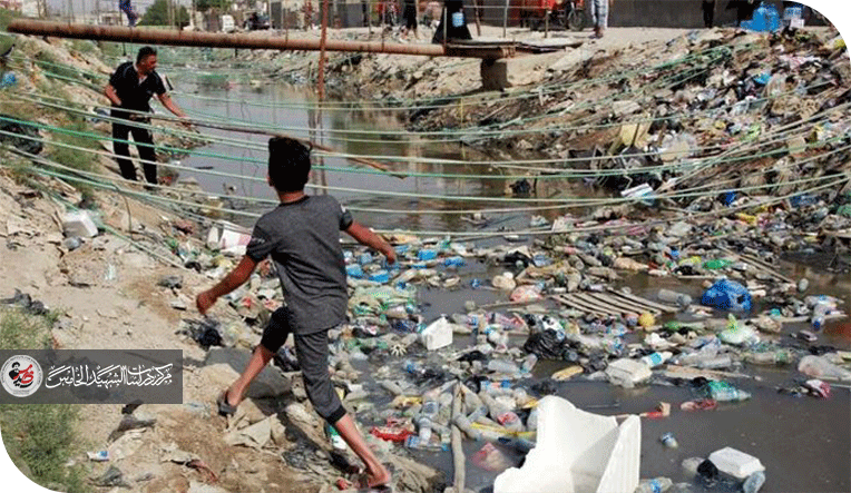 حين يموت النهر وتنطفئ الحياة: مأســاة البيئــة فــي العــراق