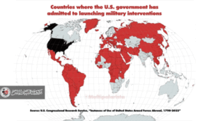 سجل الحروب الامريكية وصمت العالم