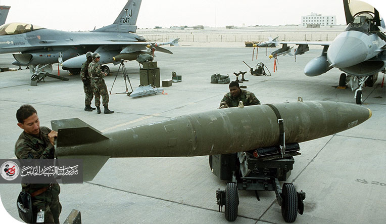 صواريخ MK-84 و GBU-39 جريمة حرب موصوفة؛ والسلطة تطعن المقاومة في الظهر