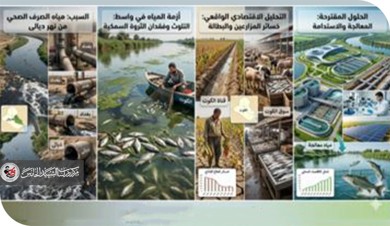 تداعيات تلوث دجلة الخير وأثرها الاقتصادية والاجتماعية والحلول المقترحة