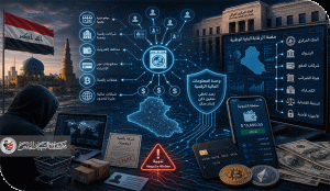 غسل الأموال الإلكتروني في العراق عبر المحافظ الرقمية والمنصات الإلكترونية