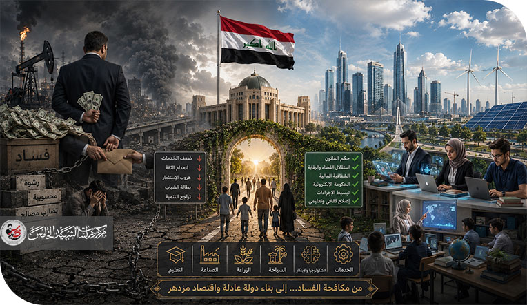 معركة الفساد في العراق والطريق نحو التنمية المستدامة