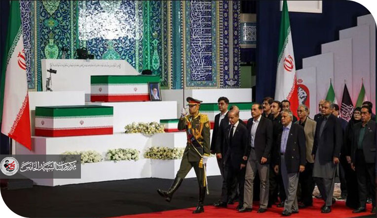 الدبلوماسية الرمزية الإيرانية خلال الوقوف أمام النعش