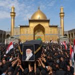 طوفانُ الوفاء في وادي السلام.. حين تحشدُ الجغرافيا أرواحَها لتشييعِ إمامِ الثبات