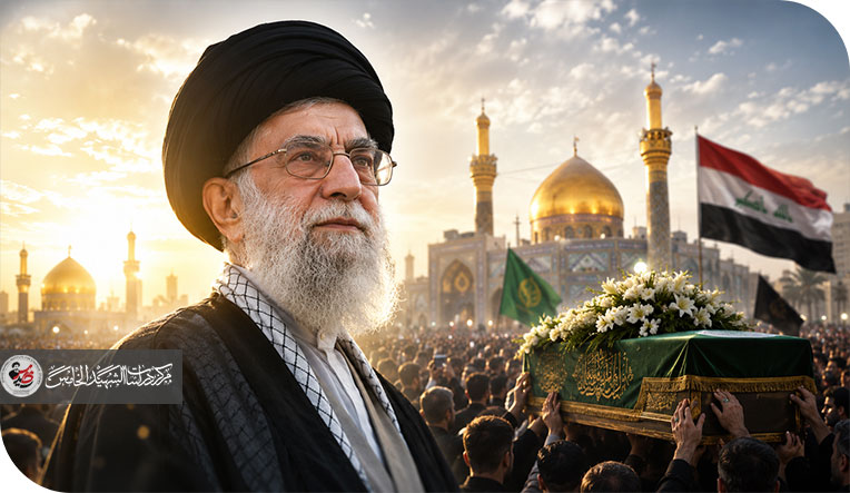 تشييع السيد علي الخامنئي في العراق وميثاق الدم