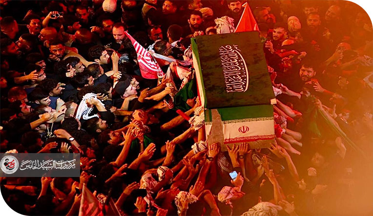 تشييع القائد الشهيد في رحاب العتبات المقدسة