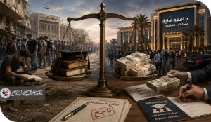 التعليم العراقي يبيع الوهم للفقراء مطرقة الجامعات الاهلية والتدريس الخصوصي