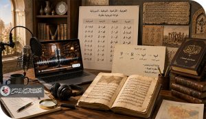 ج1 هل كُتب القرآن بالسريانية وما أصل الخطين الآرامي والعربي؟