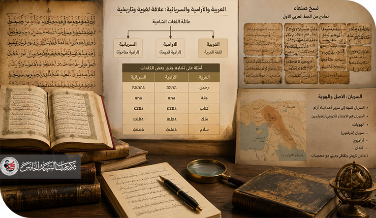 ج2كيف ولدت السريانية وهل كلمات؛ قرآن، رحمن، نعمة، وجنة سريانية فعلا؟