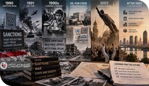 العقوبات الاقتصادية على العراق منذ عام 1990 وأثرها على الاستقرار السياسي