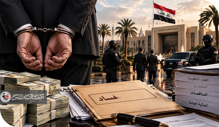 الفساد يسرق الدولة قبل أن يسرق المال