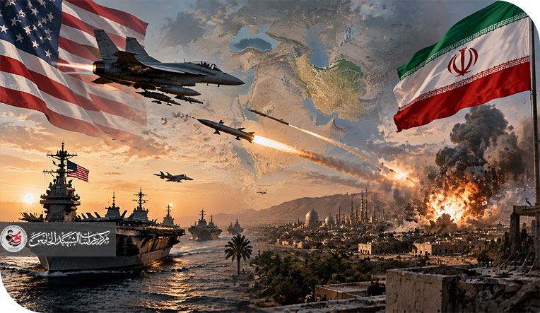 من التهديد العسكري والإقتصادي إلى إستهداف الأعيان المدنية التحول الإستراتيجي الأمريكي في العدوان على إيران