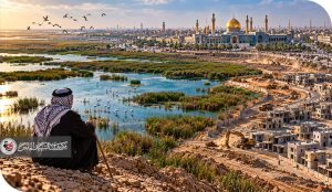 بحر النجف حين تزحف الأحياء على حافة الماء